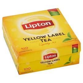 Fekete tea, 100x1,5 g, LIPTON "Yellow Label"