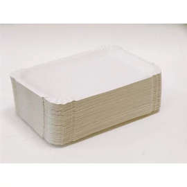 Papírtálca, szögletes, 10 x 16 cm