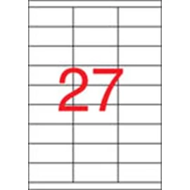 Etikett, univerzális, 70x30 mm, APLI, 13500 etikett/csomag