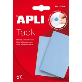 Gyurmaragasztó, 57 g, APLI, kék