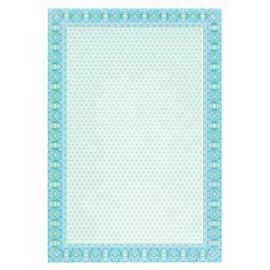 Oklevélpapír, A4, 115 g, APLI, türkizkék