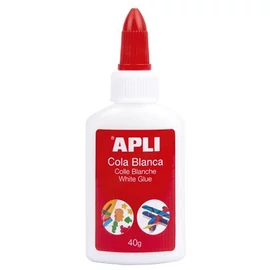 Hobbyragasztó, 40 g, APLI "White Glue"