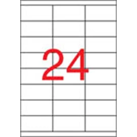 Etikett, univerzális, 70x33,8 mm, APLI, 2400 etikett/csomag