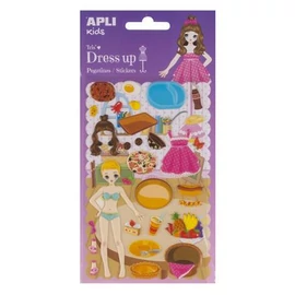 Matrica, felöltöztetős, APLI "Iris"