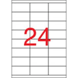 Etikett, univerzális, 70x35 mm, APLI, 2400 etikett/csomag