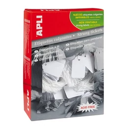 Árazócímke, 36x53 mm, APLI, fehér