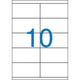 Etikett, univerzális, 105x57 mm, VICTORIA, 1000 etikett/csomag