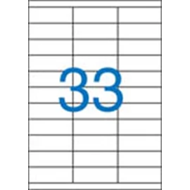 Etikett, univerzális, 70x25,4 mm, VICTORIA, 3300 etikett/csomag