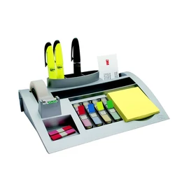 Asztali rendező, ragasztószalag adagolóval, 3M POSTIT "C50"
