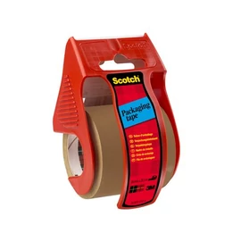 Csomagolószalag, adagolón, 48mm x 20,3m, 3M SCOTCH, barna