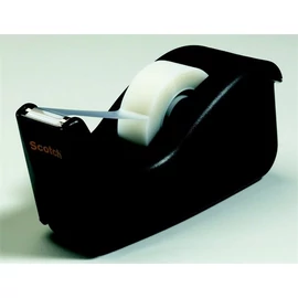 Ragasztószalag adagoló, asztali, 3M SCOTCH "C60", fekete