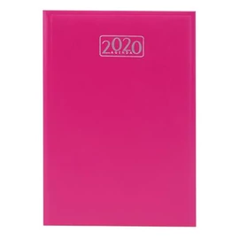 Naptár, tervező, A5, napi, VICTORIA, pink (2020 évi)