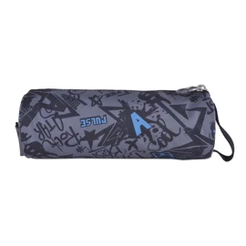 Tolltartó, cipzáras, PULSE"Teens Graffiti", szürke