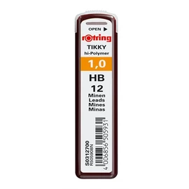 Grafitbél, HB, 1 mm, ROTRING