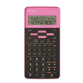 Számológép, tudományos, 273 funkció, SHARP "EL-531", pink