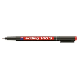 Alkoholos marker, OHP, 0,3 mm, EDDING "140 S", piros