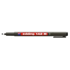 Alkoholos marker, OHP, 1 mm, EDDING "142 M", fekete