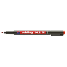 Alkoholos marker, OHP, 1 mm, EDDING "142 M", piros