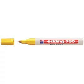 Lakkmarker, 2-4 mm, EDDING "750", sárga