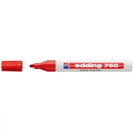 Lakkmarker, 2-4 mm, EDDING "750", piros