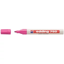 Lakkmarker, 2-4 mm, EDDING "750", rózsaszín