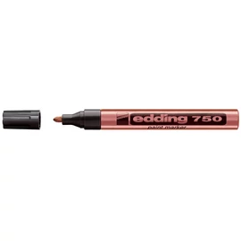 Lakkmarker, 2-4 mm, EDDING "750", vörösréz