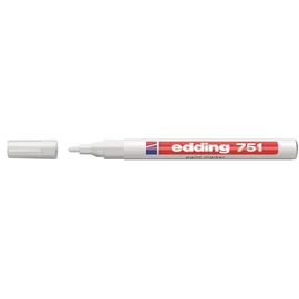 Lakkmarker, 1-2 mm, EDDING "751", fehér