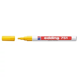 Lakkmarker, 1-2 mm, EDDING "751", sárga