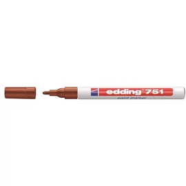 Lakkmarker, 1-2 mm, EDDING "751", barna