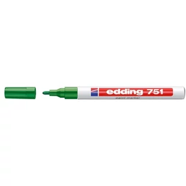 Lakkmarker, 1-2 mm, EDDING "751", zöld