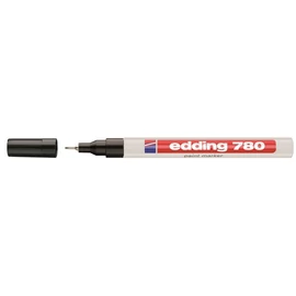Lakkmarker, 0,8 mm, EDDING "780", fekete