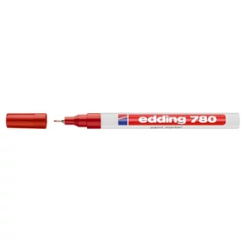 Lakkmarker, 0,8 mm, EDDING "780", piros