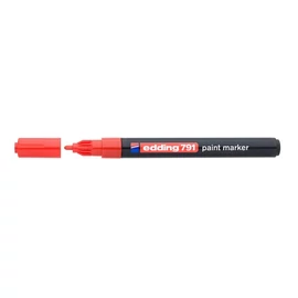Lakkmarker, 1-2 mm, EDDING "791", piros