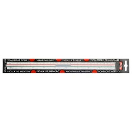 Léptékvonalzó, gépészeti, műanyag, KOH-I-NOOR