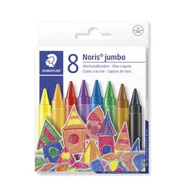 Zsírkréta, STAEDTLER "Noris Club Jumbo", 8 különböző szín
