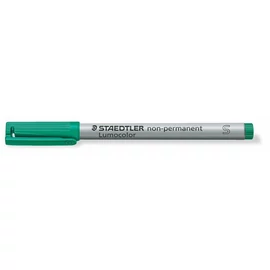 Alkoholmentes marker, OHP, 0,4 mm, STAEDTLER "Lumocolor 311 S", zöld