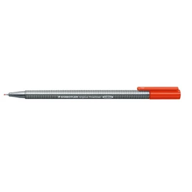 Tűfilc, 0,3 mm, STAEDTLER "Triplus", piros