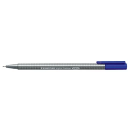 Tűfilc, 0,3 mm, STAEDTLER "Triplus", kék