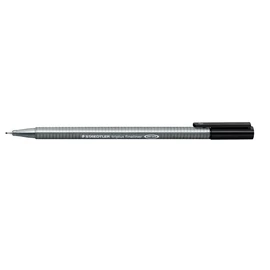 Tűfilc, 0,3 mm, STAEDTLER "Triplus", fekete