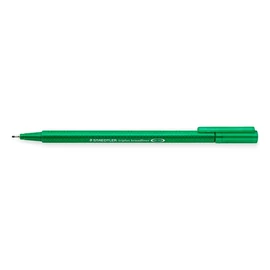 Tűfilc, 0,8 mm, STAEDTLER "Triplus", zöld