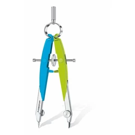 Körző készlet, precíziós, 2 darabos, STAEDTLER "Mars Comfort Neon", neon kék/zöld