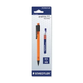 Nyomósirón és grafitbél, 0,5 mm, STAEDTLER "Graphite 777", vegyes színek