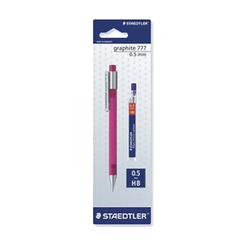 Nyomósirón és grafitbél, 0,5 mm, STAEDTLER "Graphite 777",  vegyes színek