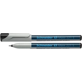 Alkoholmentes marker, OHP, 0,4 mm, SCHNEIDER "Maxx 221 S", fekete