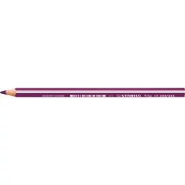 Színes ceruza, háromszögletű, vastag, STABILO "Trio", ciklámen