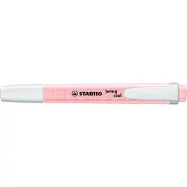 Szövegkiemelő, 1-4 mm, STABILO "Swing Cool", pasztellpink