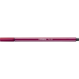 Rostirón, 1 mm, STABILO "Pen 68", bíborvörös