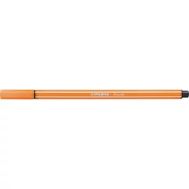 Rostirón, 1 mm, STABILO "Pen 68", halvány narancssárga