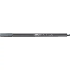 Rostirón, 1,4 mm, STABILO "Pen 68 metallic", ezüst