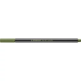 Rostirón, 1,4 mm, STABILO "Pen 68 metallic", metál világoszöld
